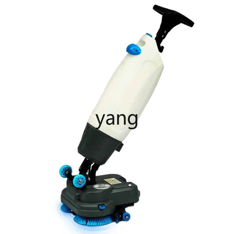 

YJQ Workshop Industrial Hotel Commercial Household Double Brush Small Washing Machine Hand Push Suction Mopping Machine