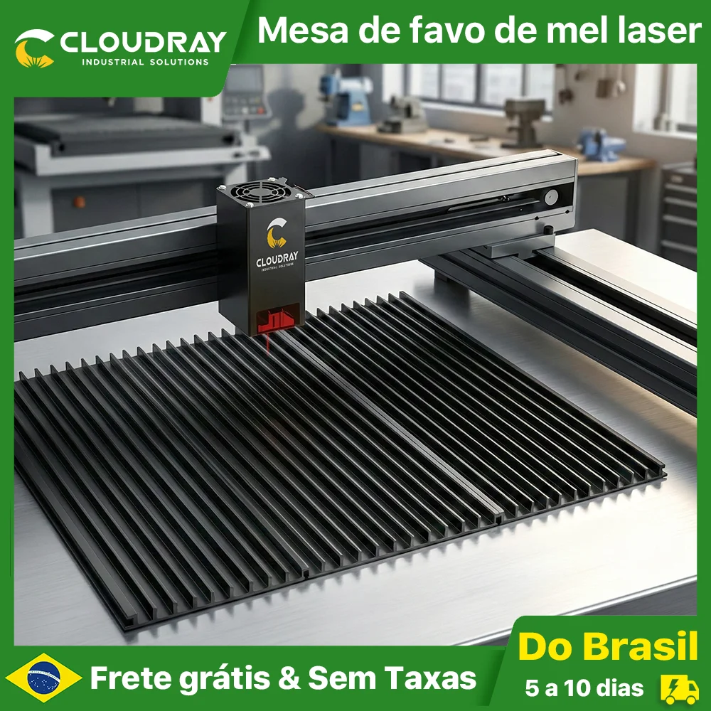 cloudray-laser-honeycomb-table-work-bed-customized-co2-diode-laser-flexible-work-plate-cnc-laser-honeycomb-panel-400x400mm