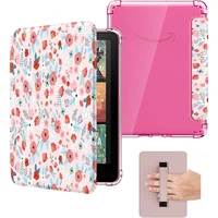 Funda blanda ultratransparente para 7 ""Paperwhite 12a generación 2024, carcasa trasera transparente de TPU con correa de mano para Colorsoft 2024