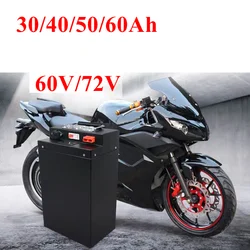 60V 72V 30AH 40AH 50AH 60AH Lithium Ion Battery Li-ion with BMS for 2000W 3500W Electric Motorcycle Sightseeing Car+Charger