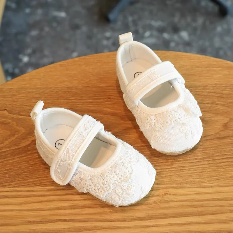 

Baby Princess Shoes Soft Sole Girl Baby Shoes Lace Tassel Soft Sole Anti slip Shoes Baby Bed Shoes 0-18 Months