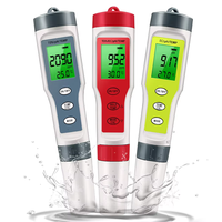 4/5/7 in 1  Digital Water Quality Monitor Tester PH Meter TDS EC ORP Salinity S. G Temperature Meter With Backlight for Aquarium
