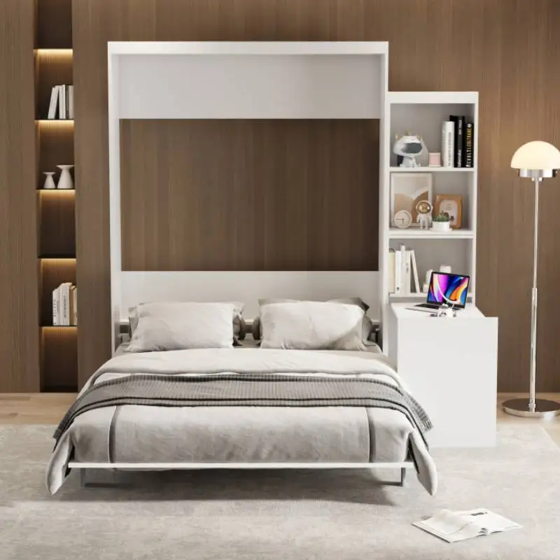 European Style Double Bed Frame King Size Modern Full Queen Bed Frame Twin Nightstands Mobili Per La Casa Bedroom Furniture