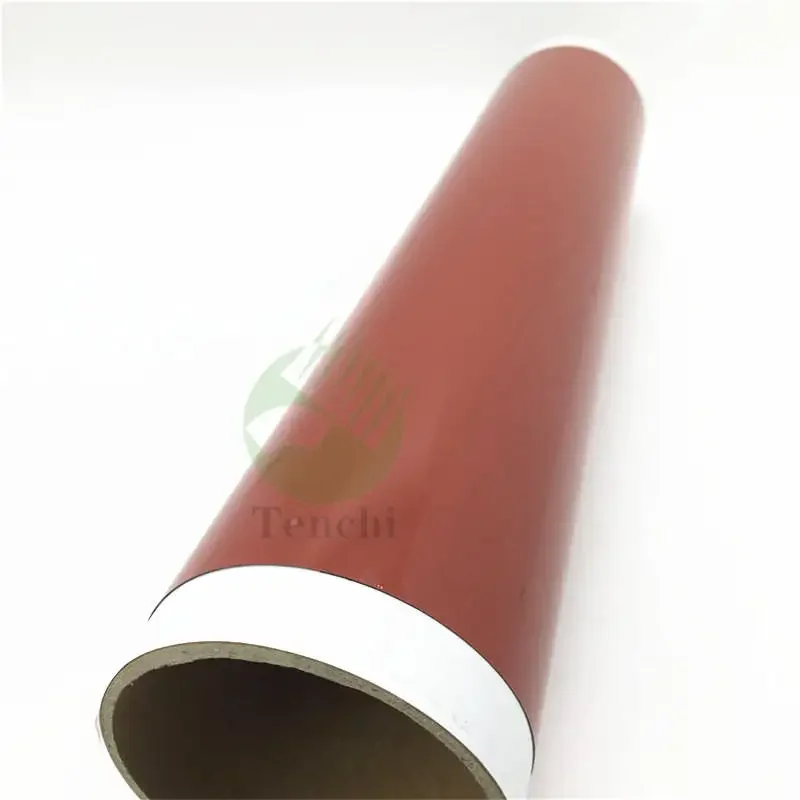 1PCS Japan Material red color A1DU736000 Fuser film sleeve for Konica Minolta Bizhub Pro C6000 C6500 C7000 Copier fixing film