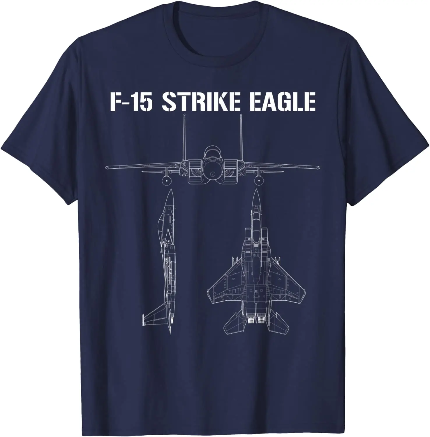 F15 Strike Eagle Shirt Vintage Military Pilot Tee