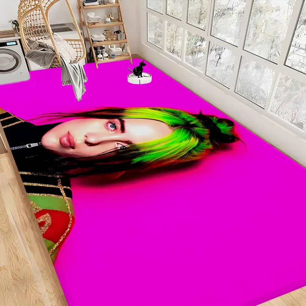 Hot B-BillieS Floor Mat INS Style Soft Bedroom Floor House Laundry Room Mat Anti-skid Household Carpets