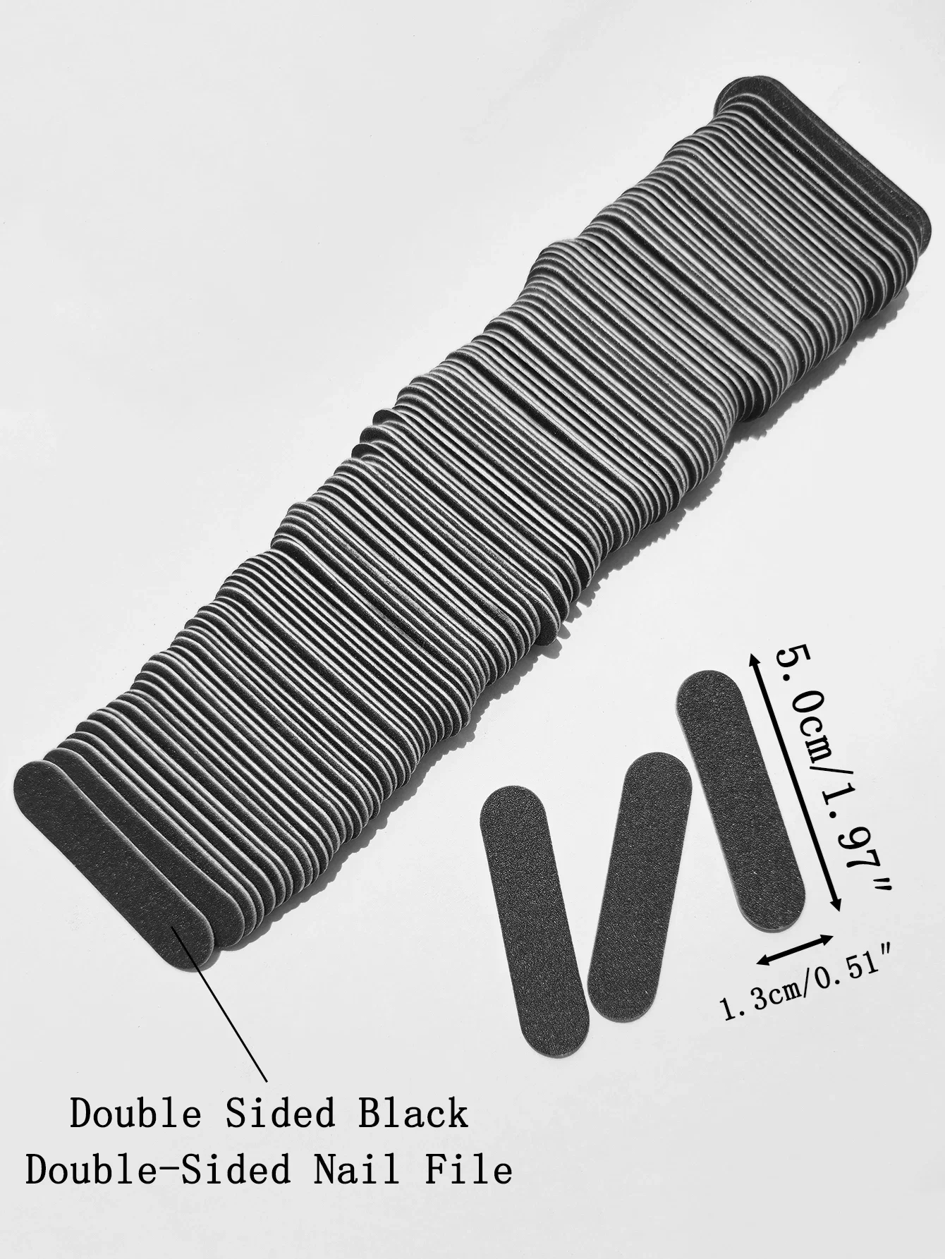 15 to 1000 Pcs Mini Pink Nail Files Double Sided Emery Boards for Manicure Pedicure Nail Art Buffing and Shaping Tools
