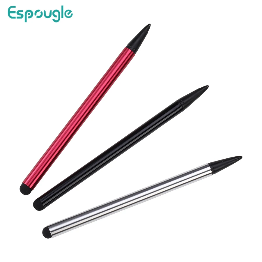 

500pcs Touch Screen Stylus Pen Metal Handwriting Pen For All Capacitive Screens Resistive Screens Mobile Phones And Tablets