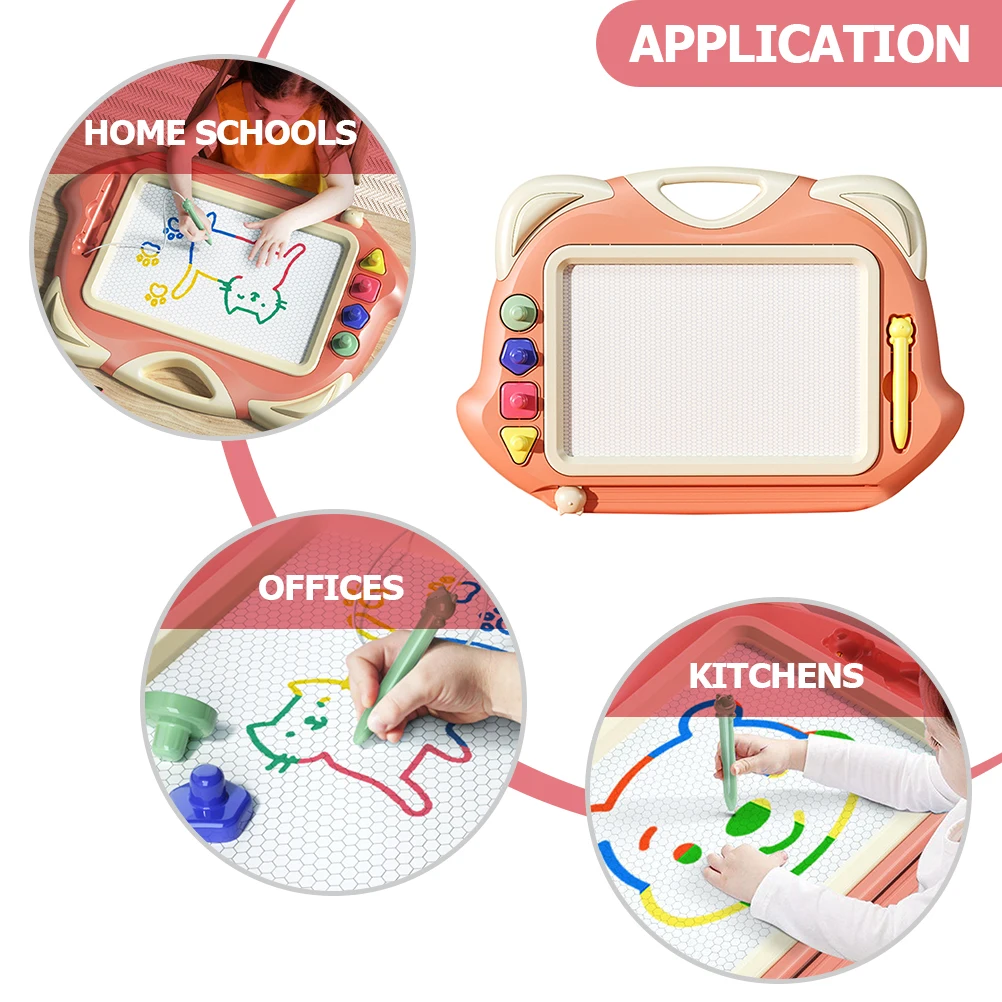 Magnetic Sketchpad Kids Drawing Wear-resistant Toddler Toy Accessories Household Board Interesting Children Plastic Accessory