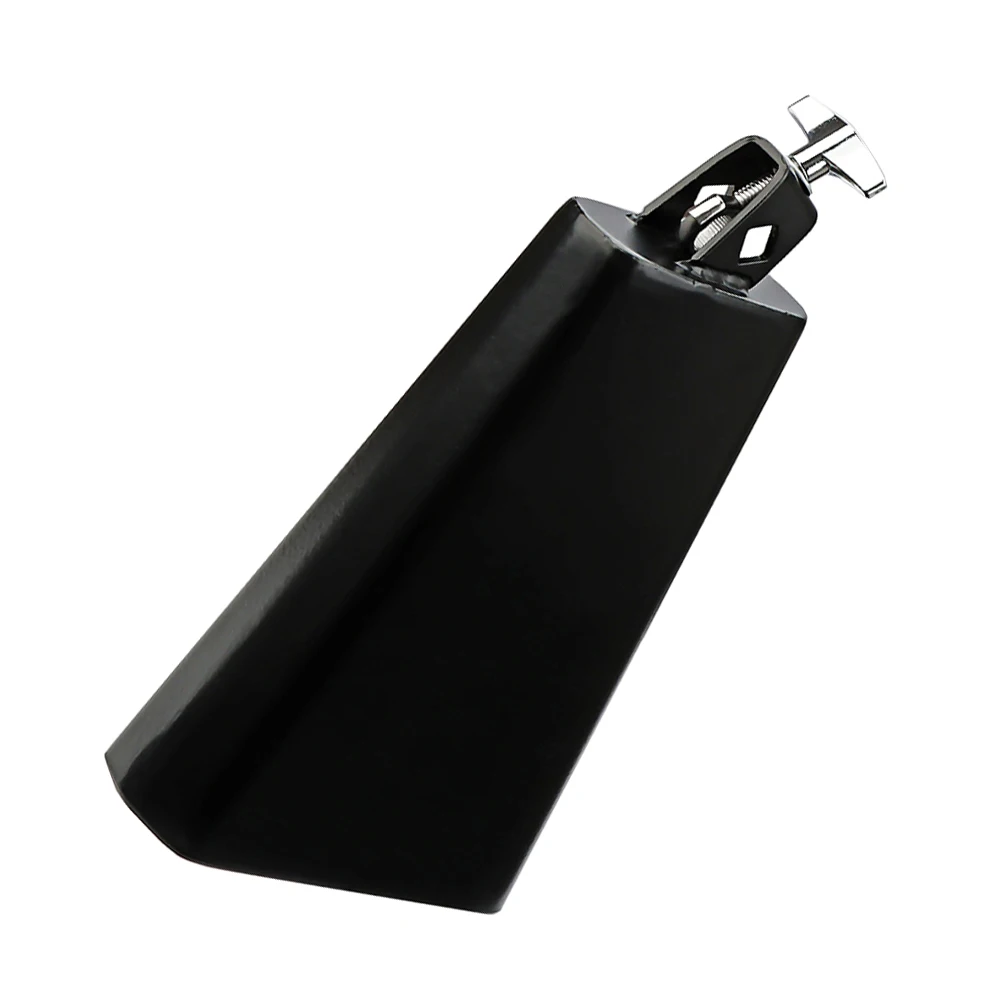 

Black Cowbell Drum for Playing Musical Percussion Instruments Cowbells Accessories