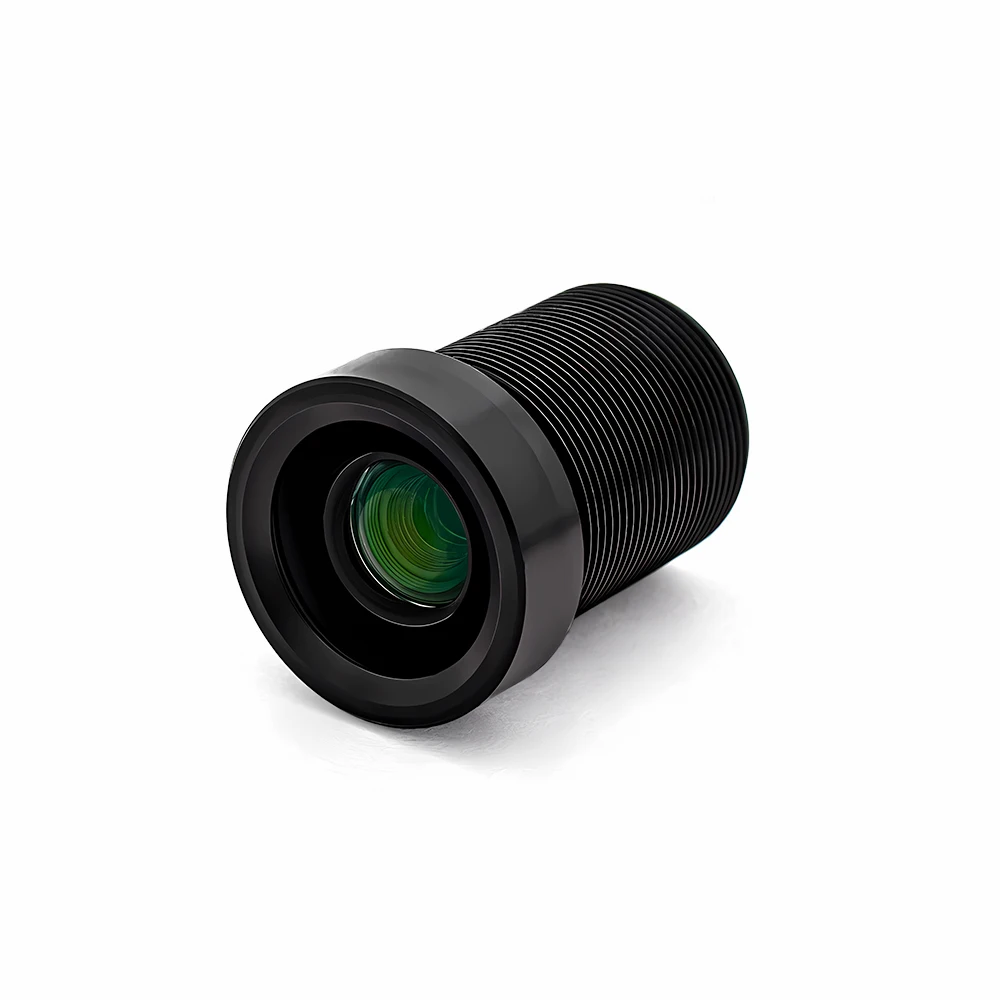 8MP 8mm No Distortion M12 Mount Lens 1/1.8 Inch F2.8 Fixed Focus CCTV Lens with 650nm IR Filter for Machine Vision Surveillance