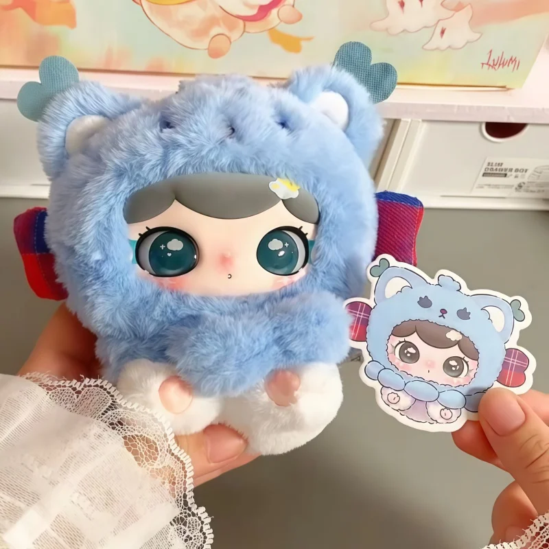 Lulumi السفر في سحابة سلسلة صندوق أعمى Kawaii أفخم الفينيل دمى المفاتيح مفاجأة صندوق غامض أنيمي حلية هدية عيد ميلاد #2