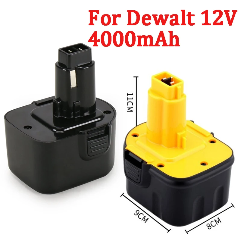 Rechargeble 12V 4000mah Battery for Dewalt DC980KA DC9071 DE9037 DW927 DW977K DW976 DW9072 DW975B Power Tools