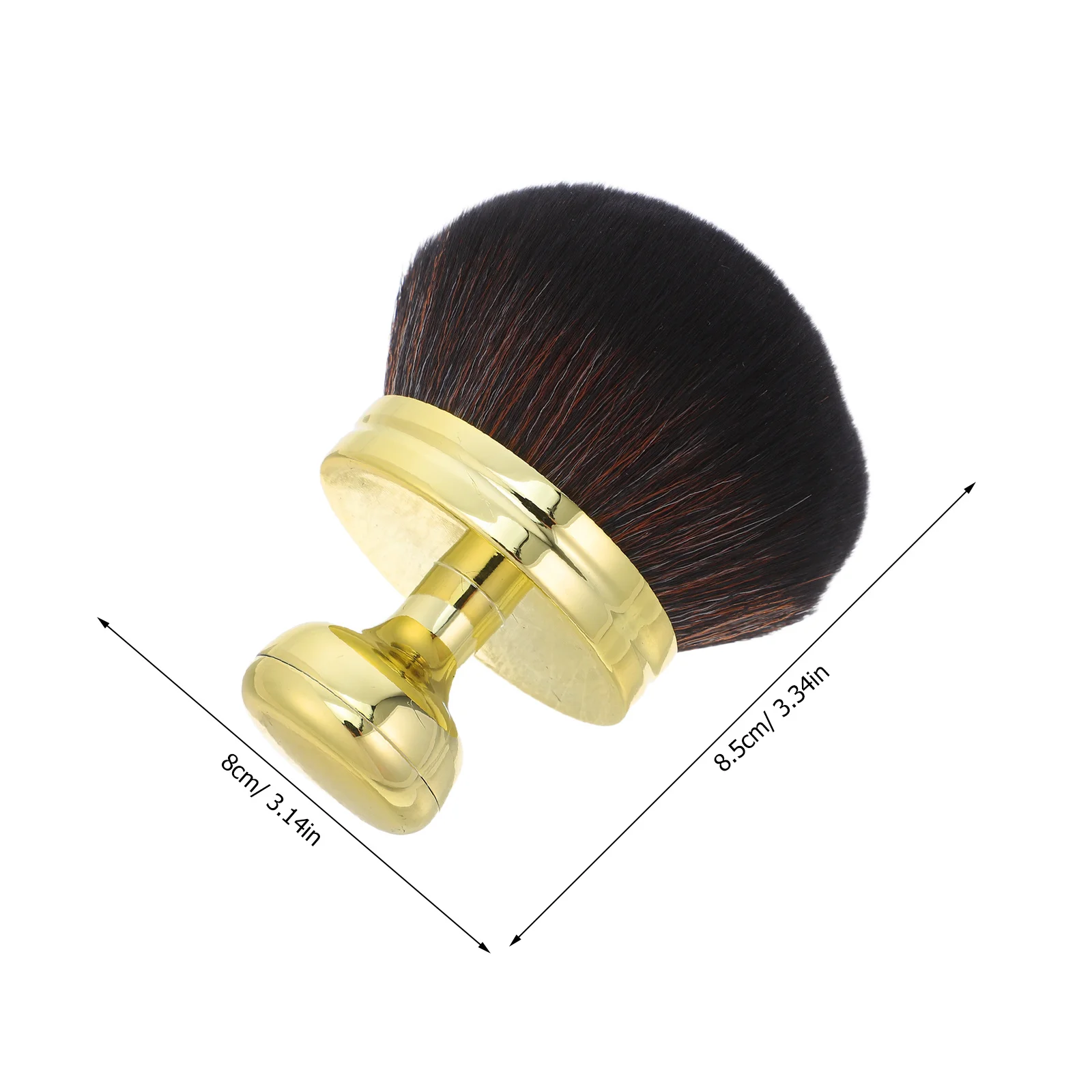 Paddestoelkop Reisformaat Multifunctionele Poeder Blush Borstel Zachte Dichte Haren Foundation Brush Draagbare Make-up Tool