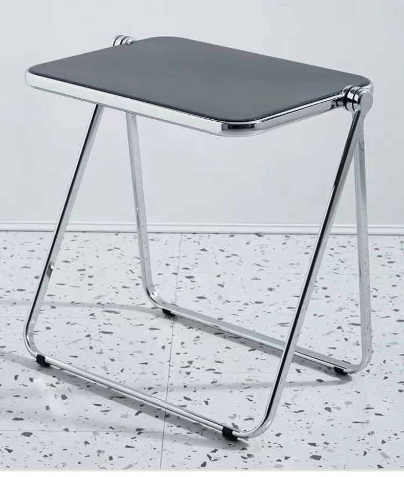 Folding table simple acrylic transparent small household bedroom computer folding table cosmetic table