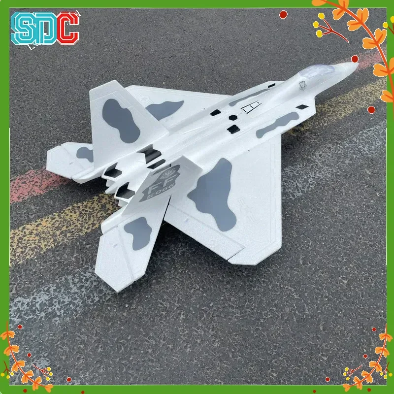 RC Airplane F22 Raptor V2 720mm Wingspan 64mm Ducted Fan EPO Fixed Wing Adult Assembly Model Aircraft Toy