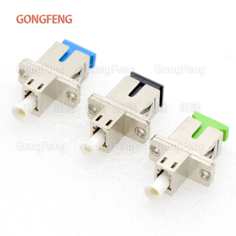 New HOT SELL Optical Fiber Connector LC-SC Singlemode APC MM Metal Adapter Flange Coupler For Optical Power Meter  Special