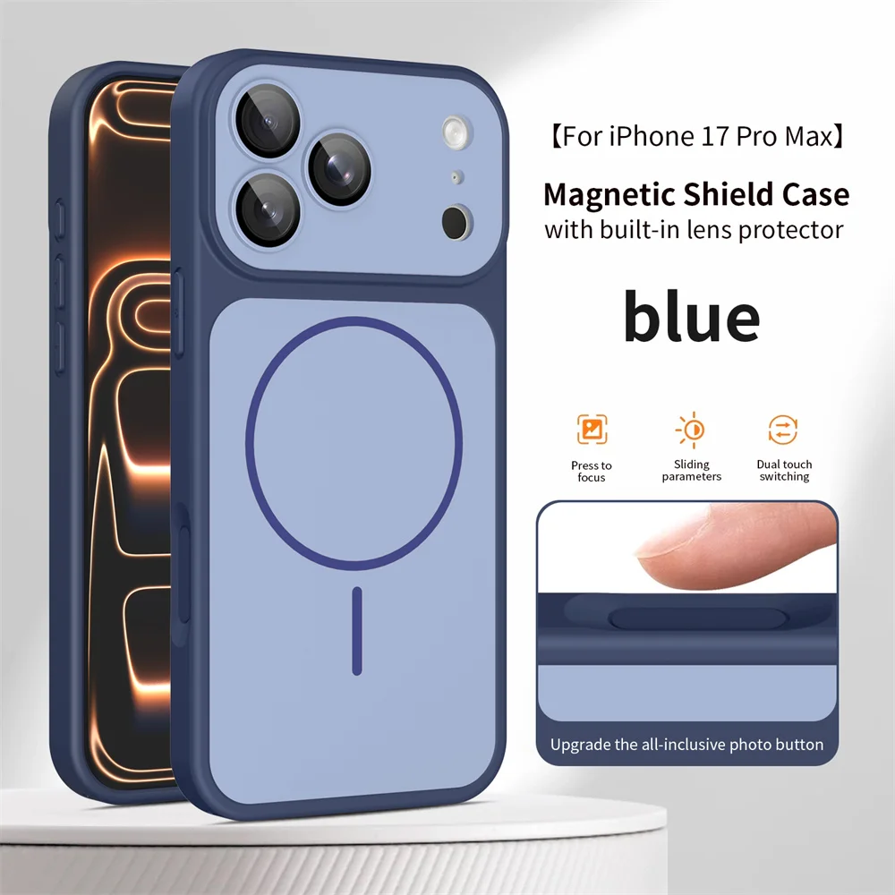 Luxuriöse Schutzhülle für Magsafe Magnetische Silikon-Handyhülle für iPhone 18 17 Pro Max Air 16 15 14 Plus 13 12 11 Boxed Stoßfeste Abdeckung – Detail 23