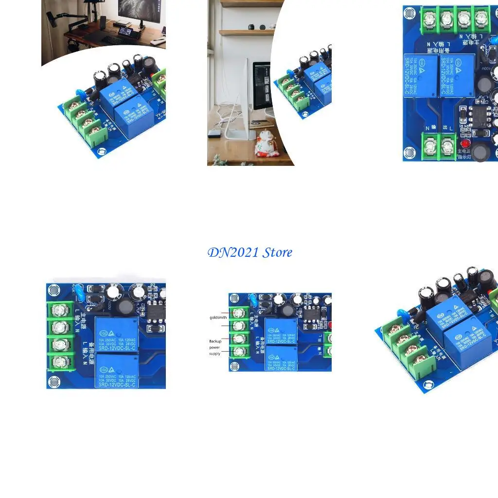 

F3KE Emergency Backups Power Transfer Switches 10A Automatic Two Input AC85-240V Module