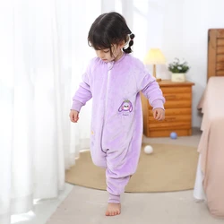 MICHLEY Children Split-legged Sleepsacks Baby Sleeping Bag Sack Sleepsack Winter Pajamas Sleepwear Both Sides For Girls Boy 1-6T