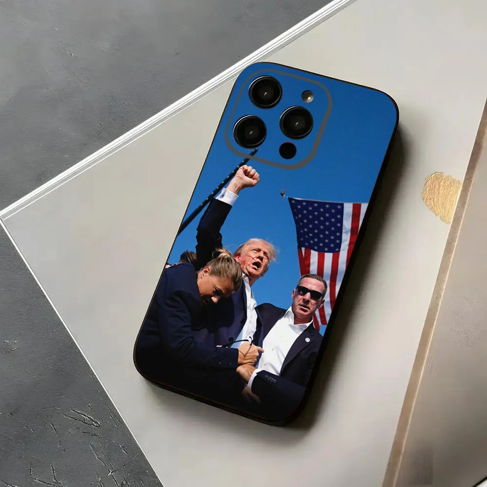 Donald Trump 2024 Phone Case For Iphone 15 11 13 14 Pro Max 7 8 Plus X Xr Xs Max Se2020 12mini Cover Case