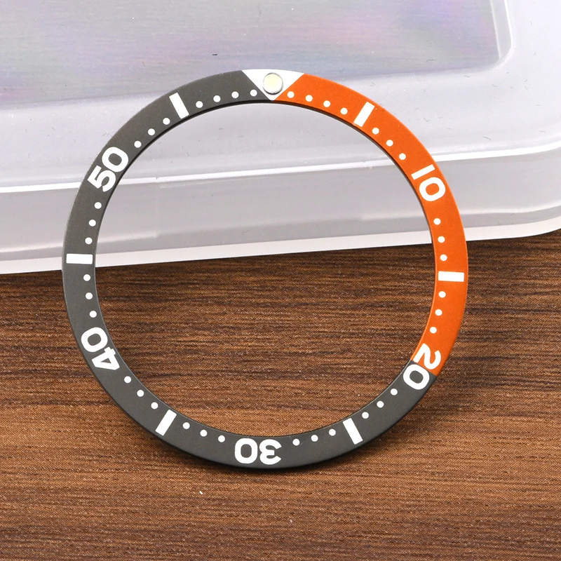 

31,5-38 мм HEIMDALLR безель, алюминиевый C3, светящийся SKX007 009 6105 для NH35 NH36, часы для дайвинга, автоматические часы BEZEL