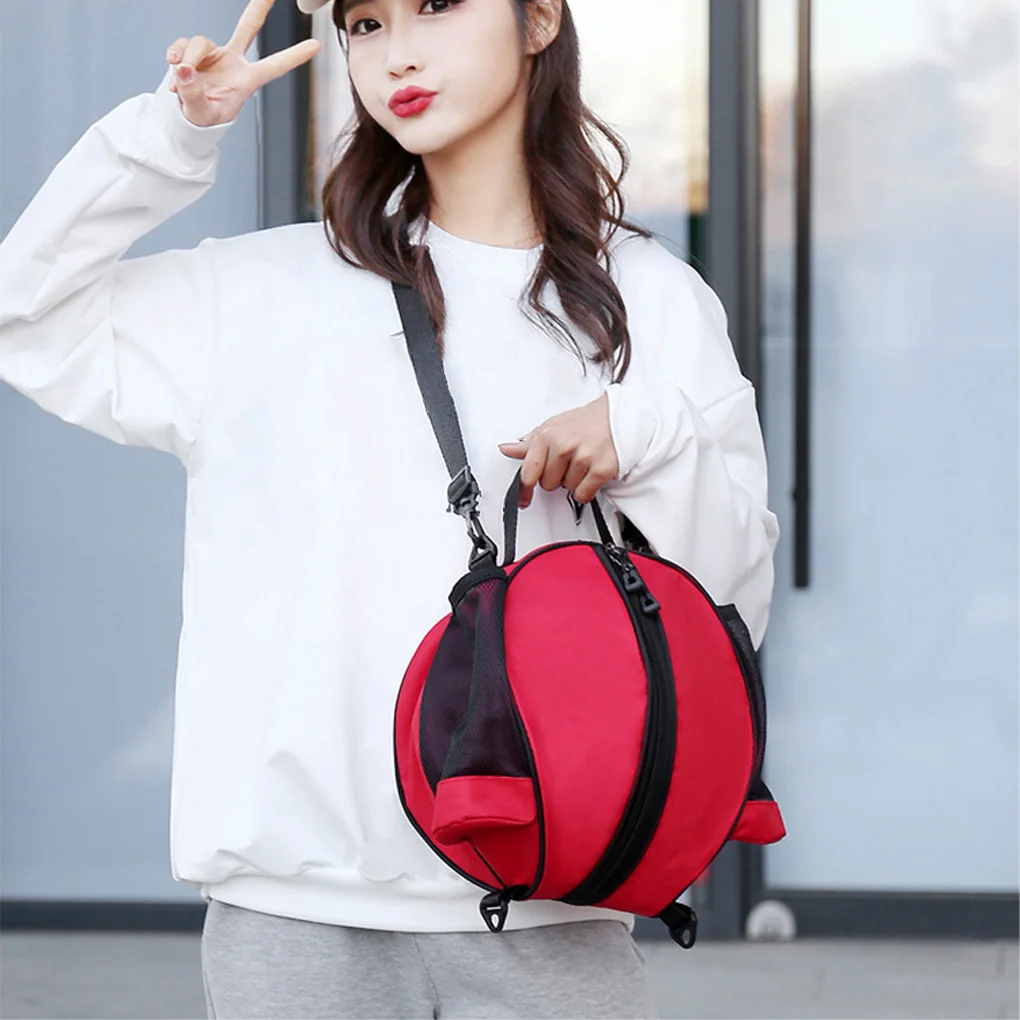 حقيبة ظهر لكرة السلة، حقيبة كرة قدم محمولة، حقيبة جيب للتدريب باللون الأزرق