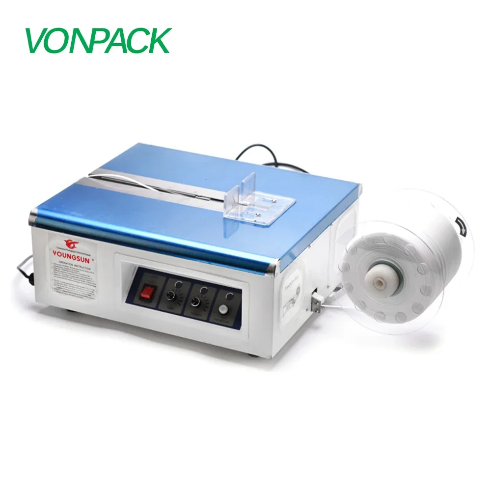 Полуавтоматическая электрическая обвязочная машина YS-A2T pp с ремешком настольного типа