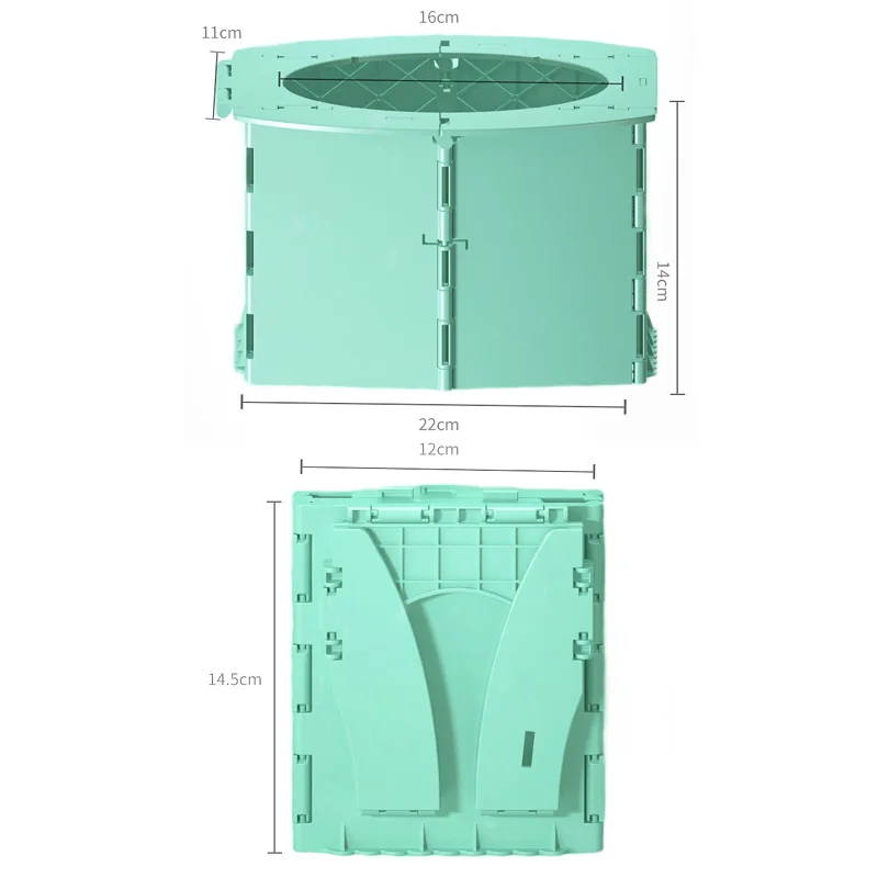 Draagbare Baby Gemakkelijk Opvouwbaar Toilet Kinderauto Outdoor Reizen Potje Pot Kinderen Zindelijkheidstraining Seat Baby Emergency Mobiele