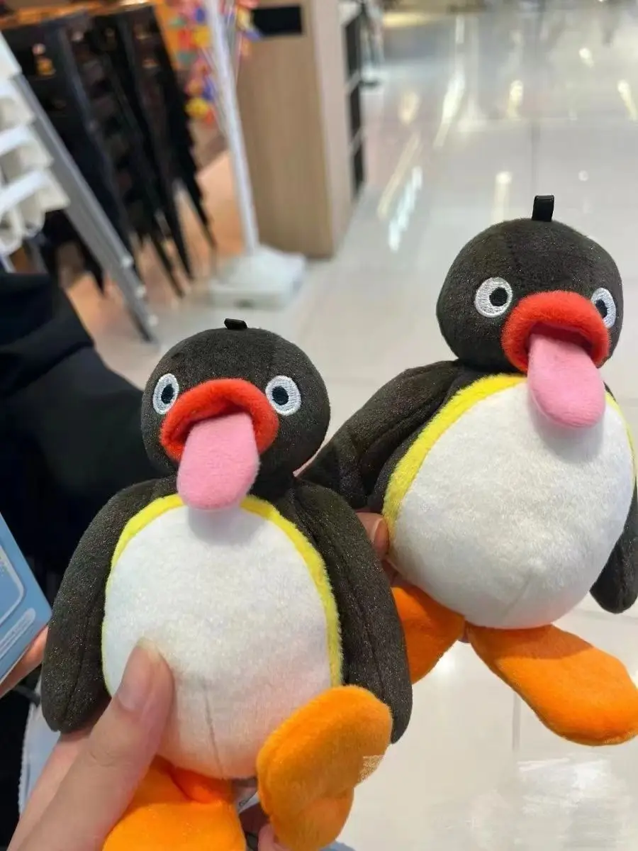 Pingu Plush Toys Doll Cute Anime Figure Desktop Ornaments Collection Plushine Doll Toy Figurine For Kid Birthday Gift Decoration