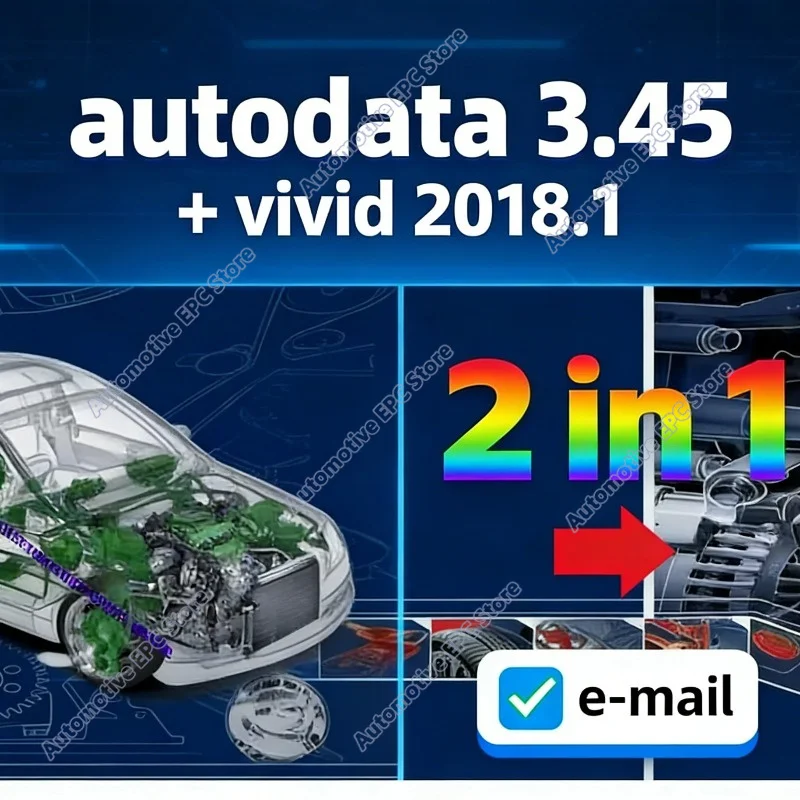 2026 hot Auto repair software Vivid Workshop 2018 or autodata 3.45 DATA Europe Automotive Diagnostic tools haynes pro French