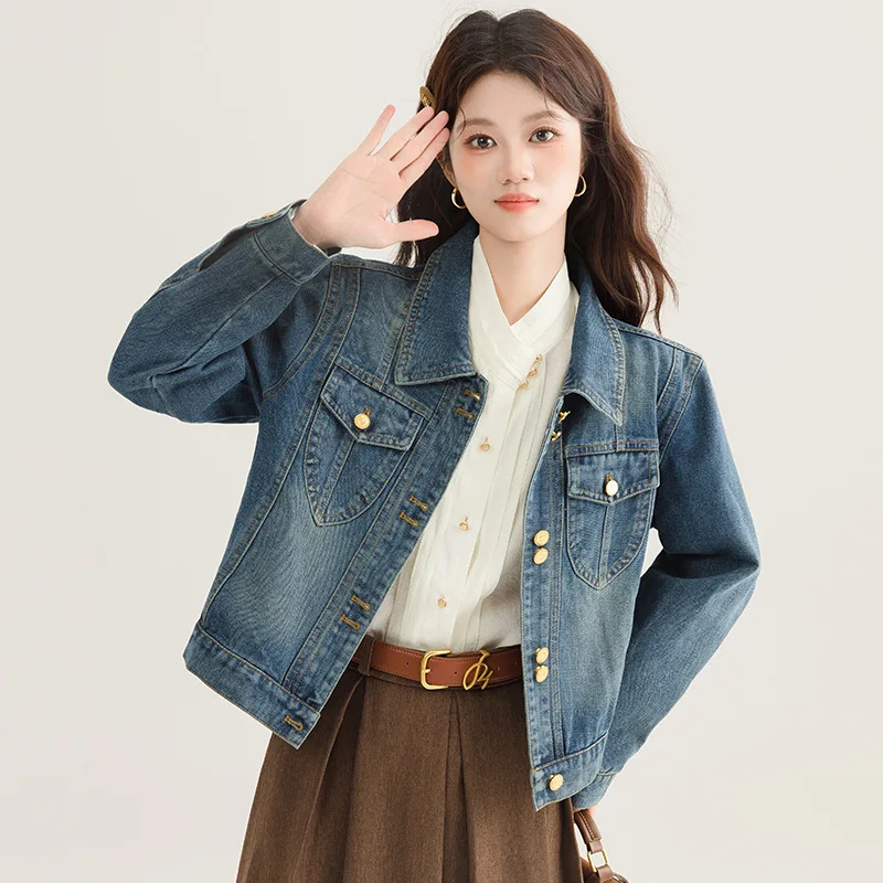 

Осенние куртки женские для похудения в ромском стиле классические на работу косые французские волосы ягненка цвета хаки для девочек плюс Harajuku вельвет в стиле пэчворк