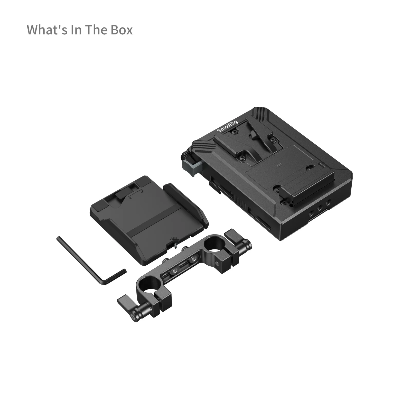 SmallRig V-Mount Batterij Mount Plate Kit voor 15mm LWS Staven voor Sony voor Canon voor DSLR Camera w 15mm Rod Clamp Screen Protector