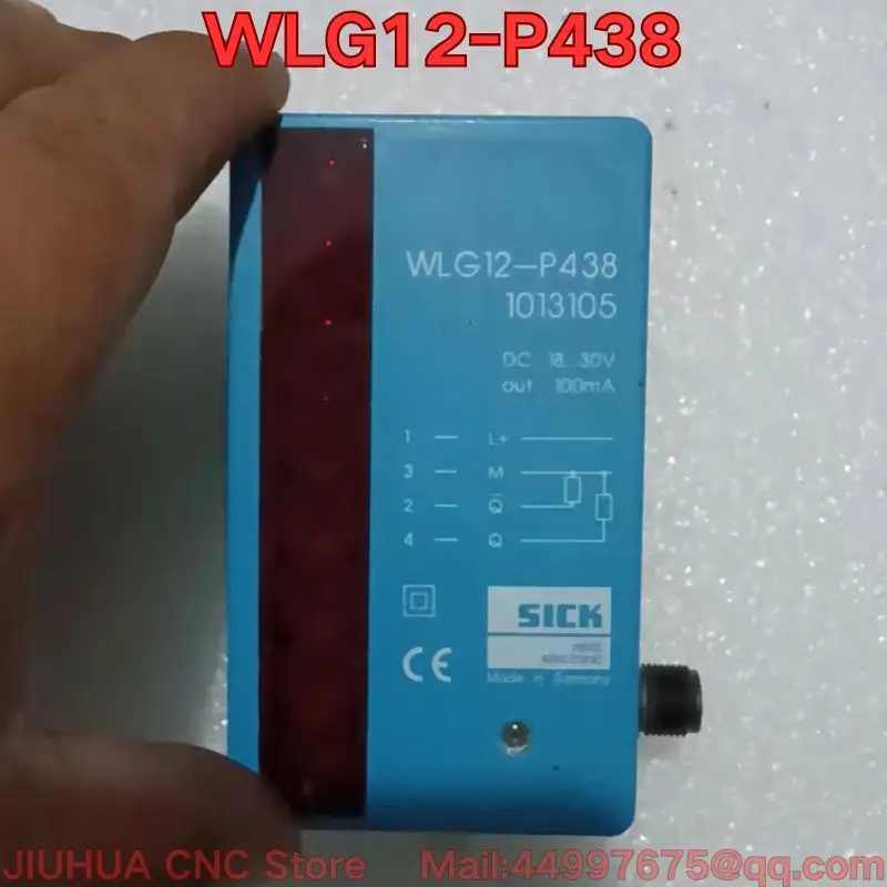 Second-hand WLG12-P438 photoelectric switch function test is normal