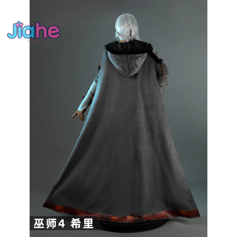 أزياء ويتشر 4 وايلد هانت سيري التأثيرية سيريلا فيونا إلين ريانون عباءة أحذية الكتف درع الدعامة مجموعة الخيال للنساء للهالوين