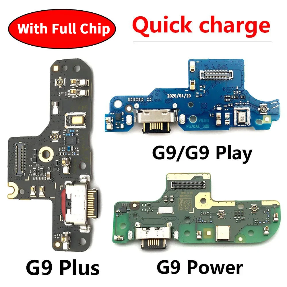

Док-станция с разъемом Micro USB, зарядным портом и гибким кабелем для Motorola Moto G9 Play Plus Power с микрофоном