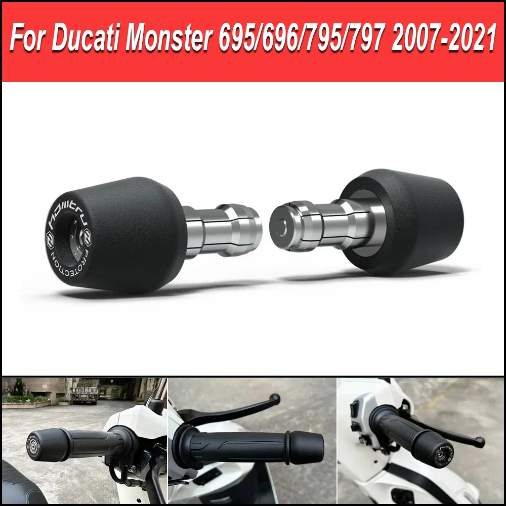 

Для Ducati Monster 695/696/795/797 2007-2021 мотоциклетная ручка, защитная крышка для веса