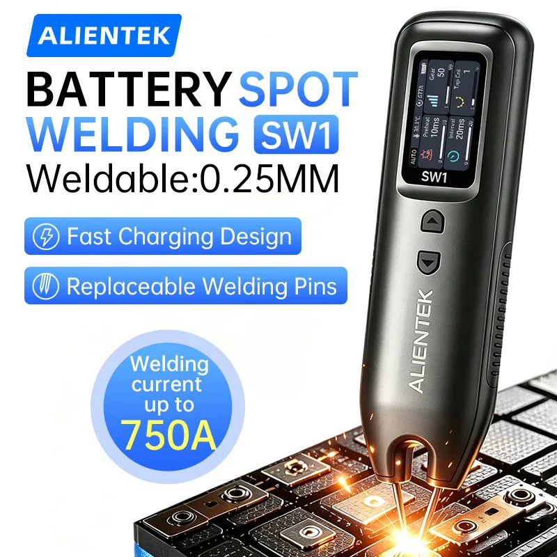 ALIENTEK SW1 ハンドヘルドバッテリースポット溶接機