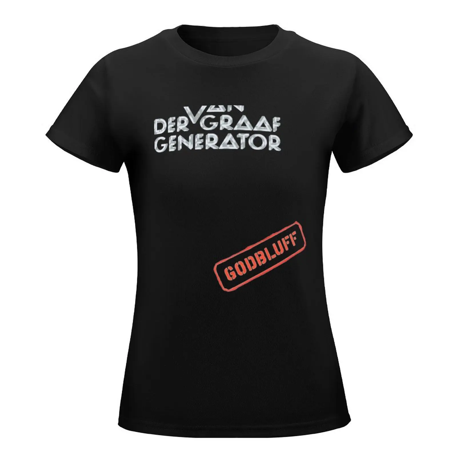 Van Der Graaf Generator - Godbluff T-Shirt Female clothing woman t shirt