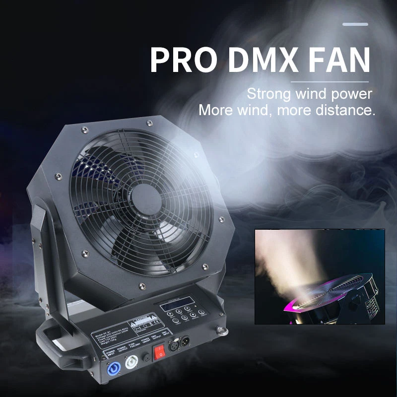 Stage Special Effects Fan, Remote Control Fan, Performance Fashion Show, Adjustable Wind Speed