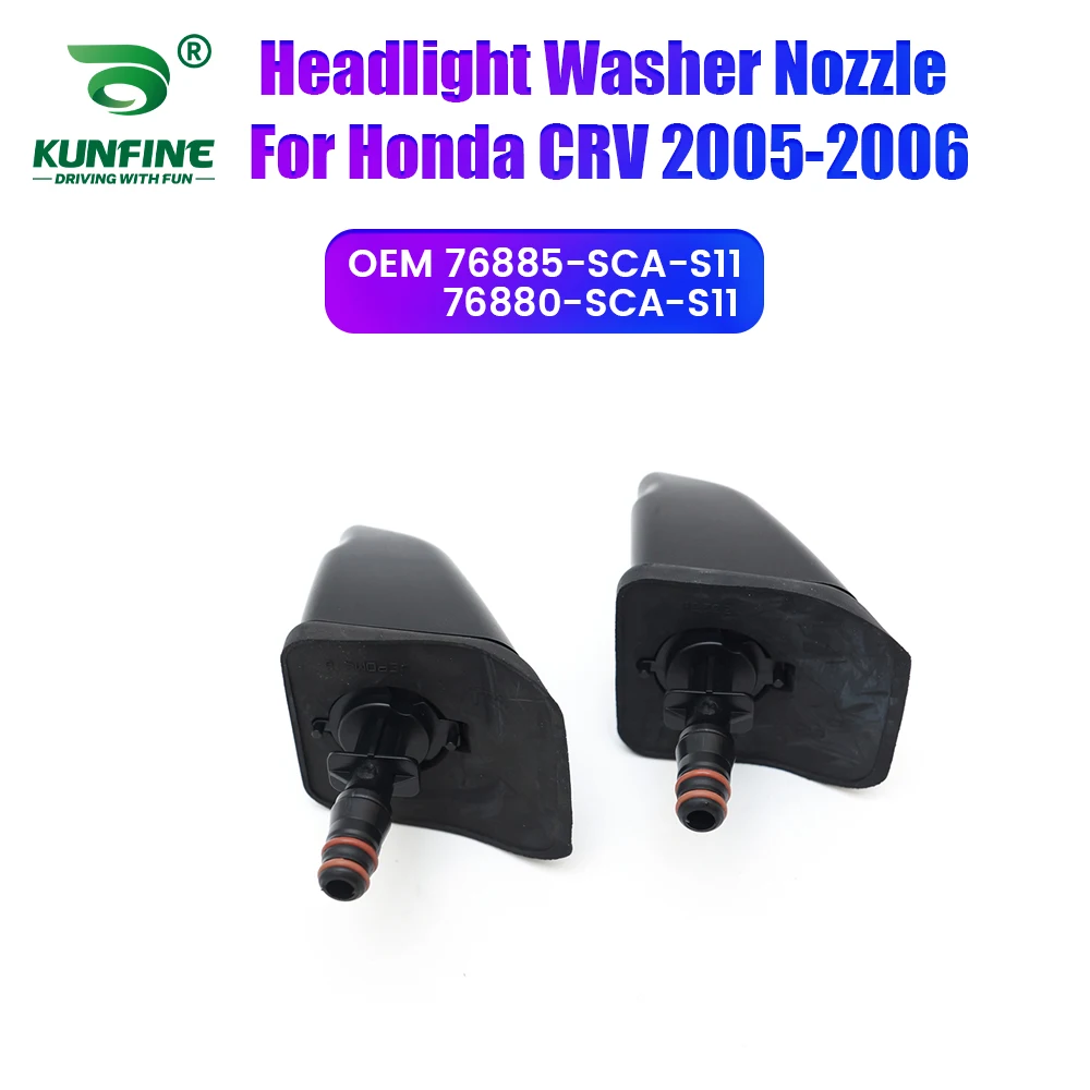 

Автомобильная фара, передний бампер, омыватель, распылительная насадка, крышка насоса для фар для Honda CRV 2005-2006 76885-SCA-S11 76880-SCA-S11
