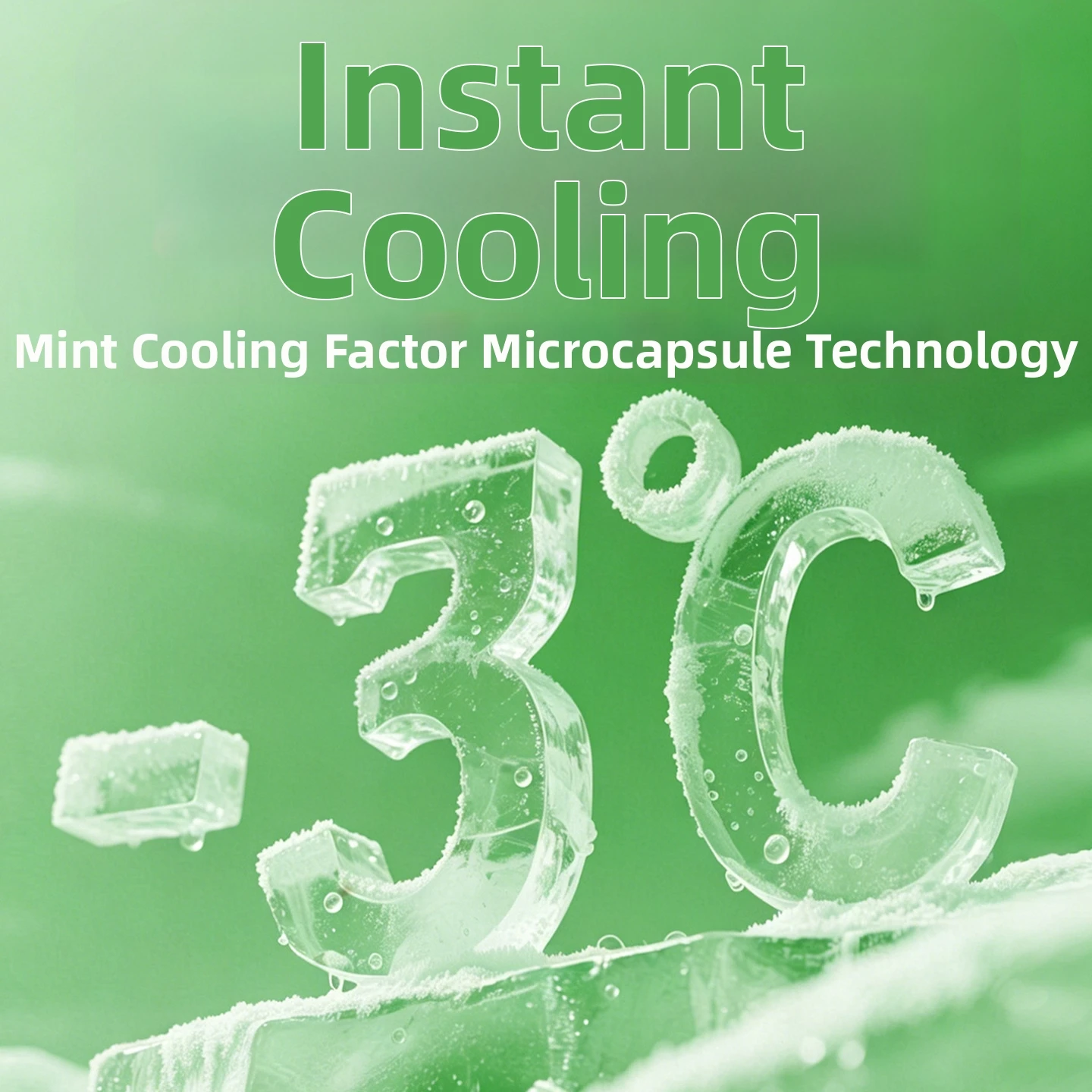 Cooling wet wipes, magical cooling patches for summer, magical cooling wet wipes to remove sweat, ice-feel small towels