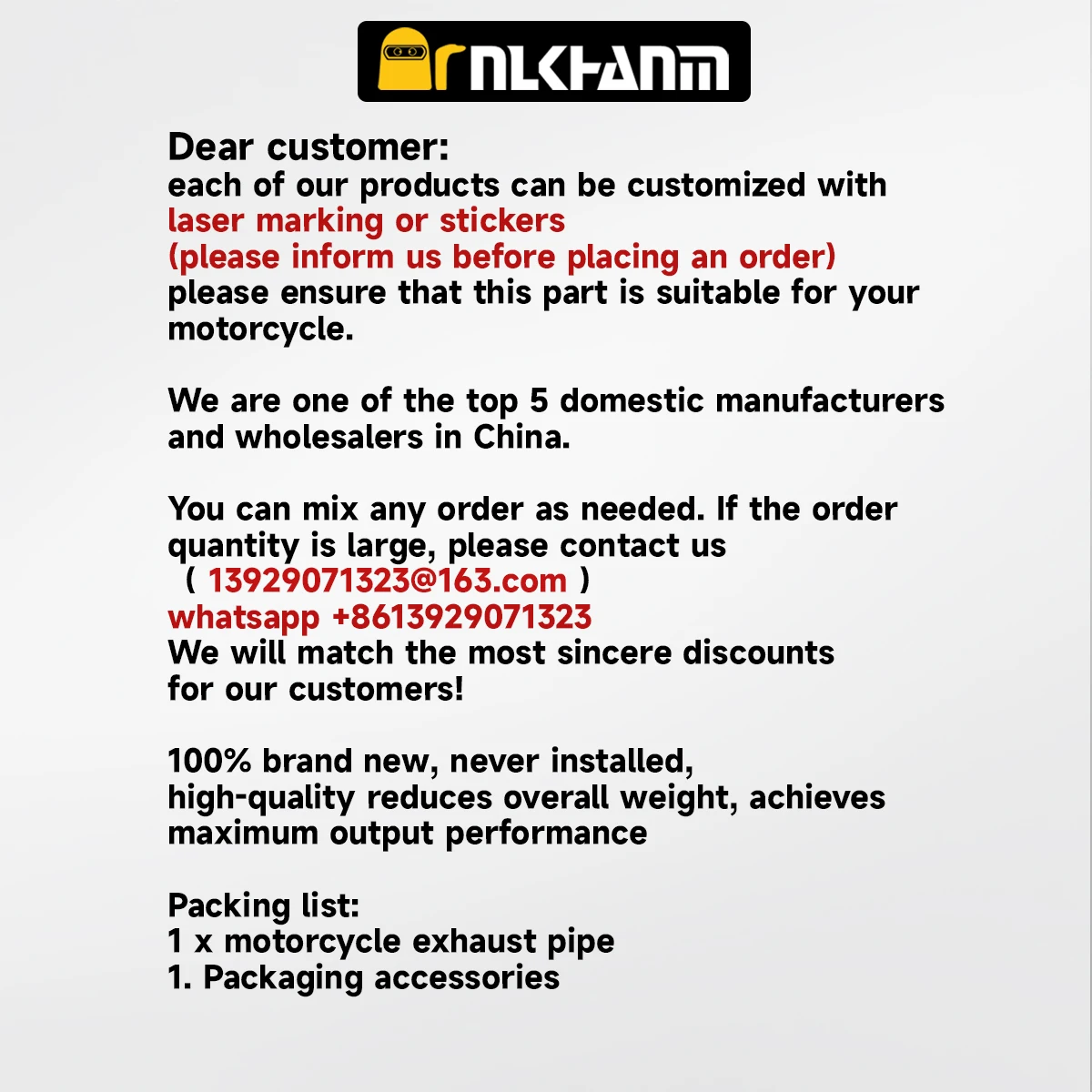 New Nlkhanm Km 1290 1390 Super Duke 1390R/RR/EVO 2021-2024 Motorcycle All Titanium Alloy Exhaust System