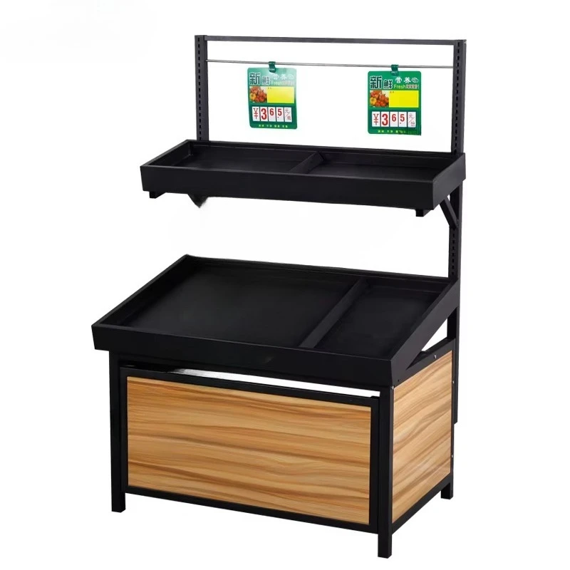 &c Supermarket Equipment Shelf Fruit Stand Vegetable Display Gondola Rack for Fruit Shop Shelf