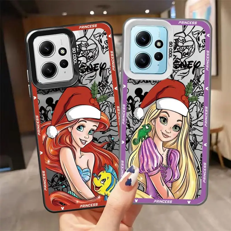 Merry Christmas The Princess phone case for Xiaomi Redmi note 12 13 pro plus 11 10 11pro 12s 12pro 5g fundas hard shell couvres