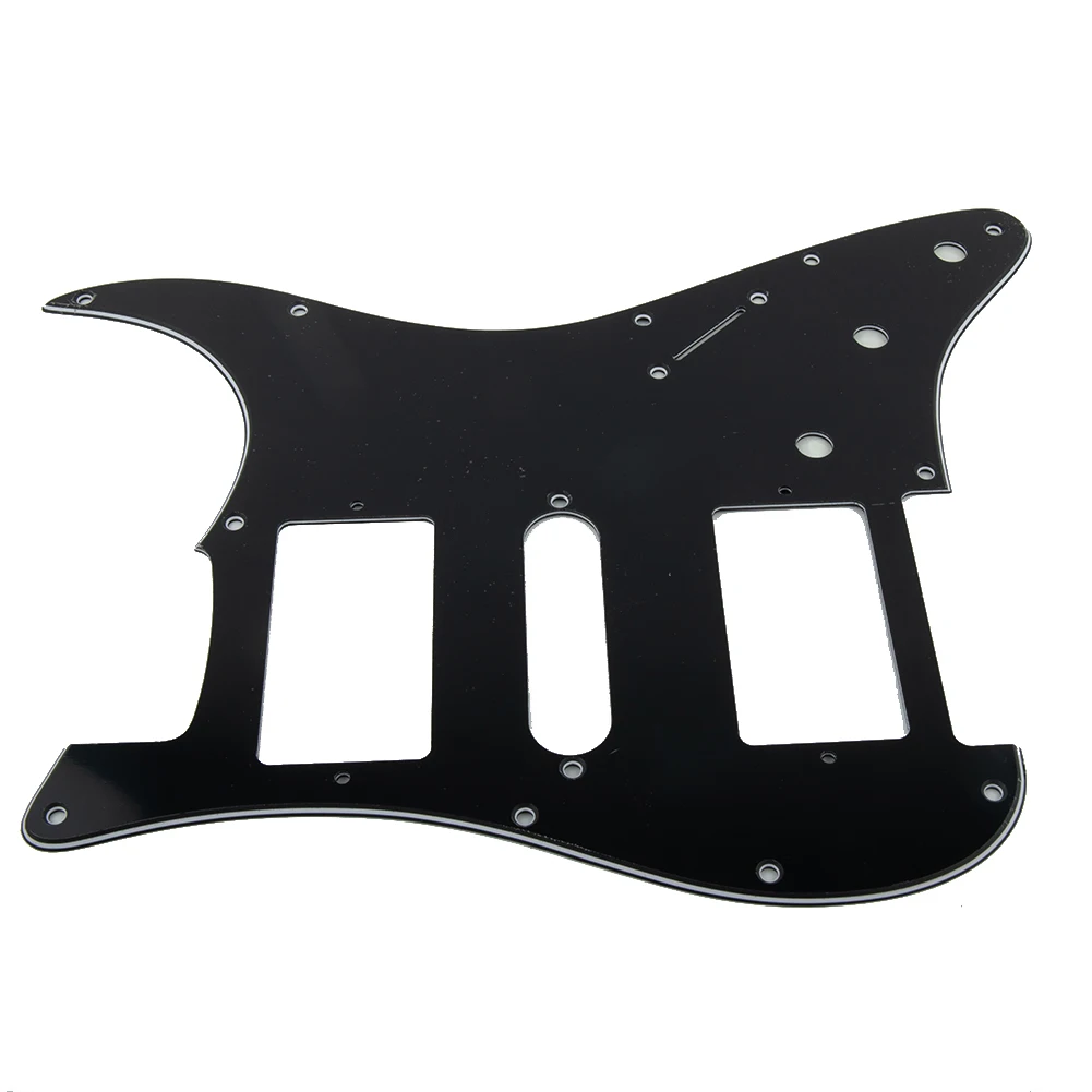 

Guard Guitar Pickguard Musical Instruments Pvc 3 Ply 11 Holes Guard Double Pickguard Hsh Guitars Basses Parts Brand New