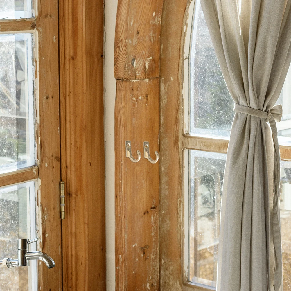 

20pcs Mini Wall Hooks Durable Zinc Alloy Home Decor Bathroom Kitchen Living Room Metal Hangers Clothes ganizers