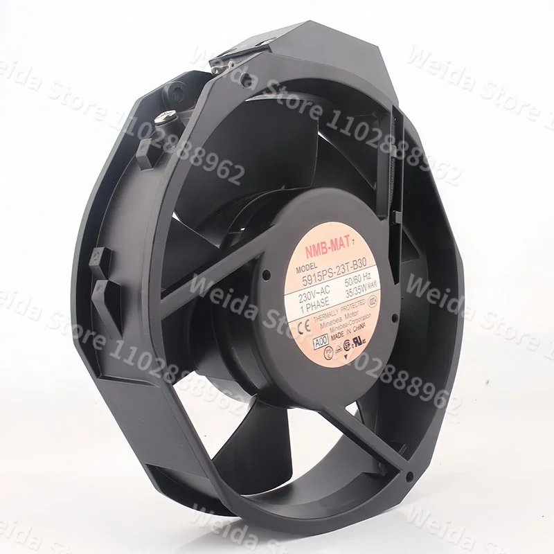 

Original NMB 230V 35/35W DC EC 17238 Aluminum frame 17CM Device Cabinet 5915PS-23T-B30 Cooling fan