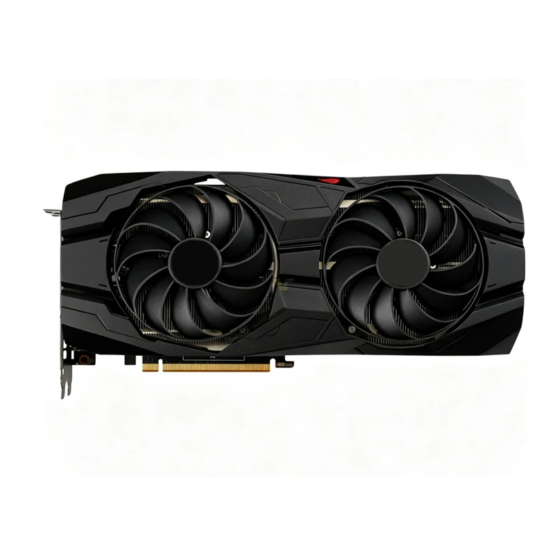 Replacement Graphics Card Cooling Fan Assembly with Housing Compatible with ASUS RX5500XT ROG STRIX GAMING Graphics Card