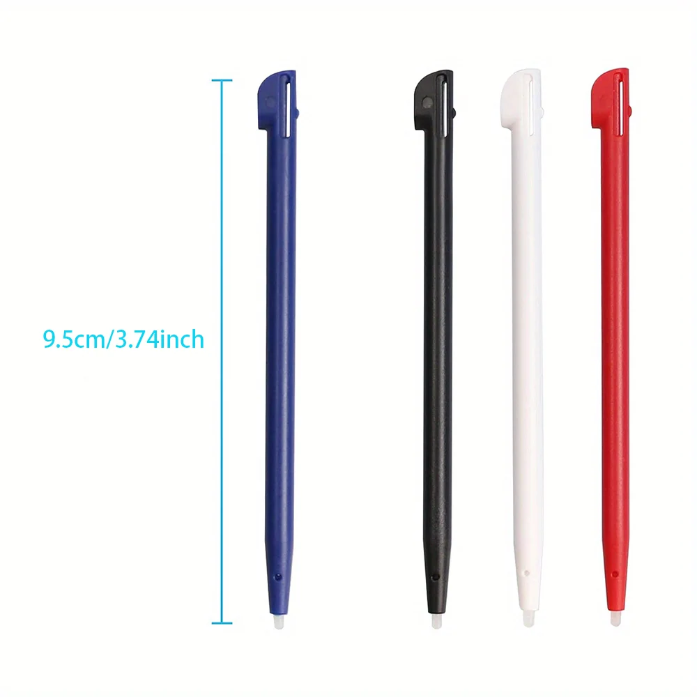 1 Pc 2DS Plastic Stylus Pen, Xahpower Replacement Stylus Compatible with Nintendo 2DS, 4 in 1 Combo Touch Stylus Pen Multi Color